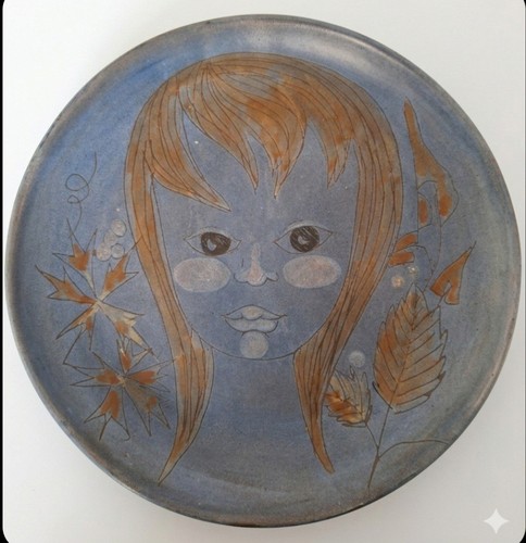 Rare assiette céramique - assiette,