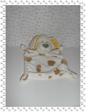 ⑱ - Doudou Plat Chien  Blanc