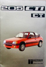 1986 PEUGEOT 205 CTI CT