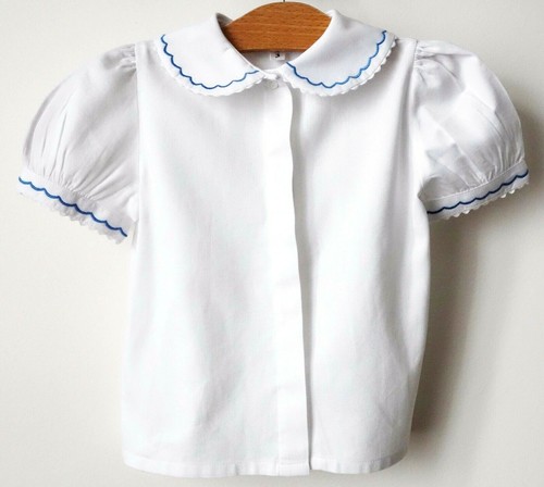 Chemisier coton col brodé - chemisier,