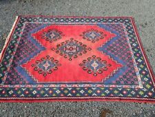 GRAND TAPIS TUNISIEN EPOQUE 1980/90 EN LAINE