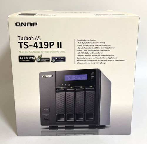 Qnap 419p all in one - qnap, ii