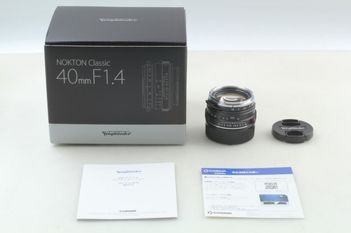 Objectif voigtlander nokton - objectif,