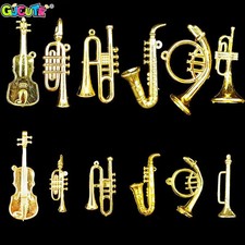 JakeSpecial – Miniature Gold Musical Instruments Set for Collectors