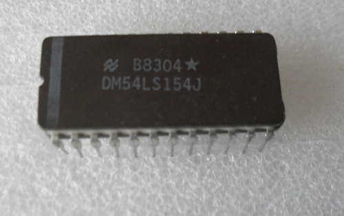 Dm54ls154j 4 line to - ,