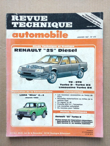 Revue technique renault - revue,
