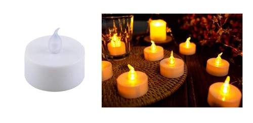 Bougie led batterie lumière - led,