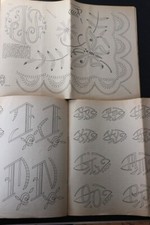 LIVRE couture TOUTE LA BRODERIE ALPHABETS CHIFFRES MONOGRAMMES