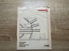 Märklin Manuel Pour Tournette