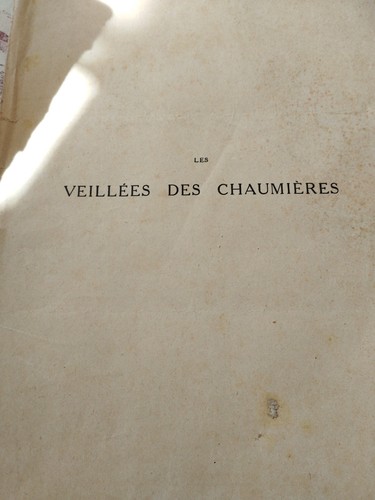 Les veillées des chaumières - les,