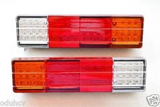 2X 24V Feux Arrière À LED Lampes Camion Remorque Benne Châssis Iveco Volvo