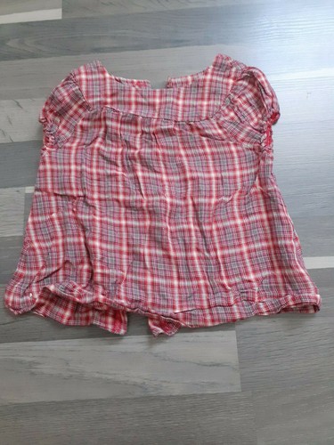 Blouse rose carreaux ans - à,