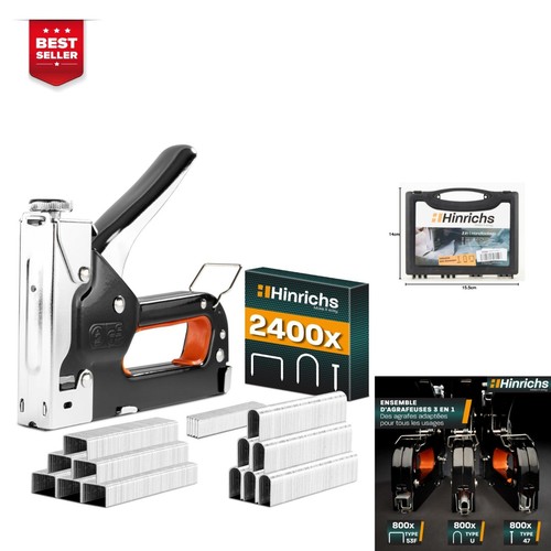 Hinrichs agrafeuse manuelle - agrafeuse,