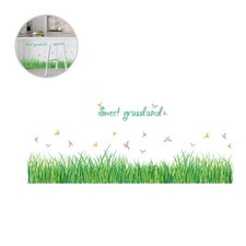 Doux prairies longeant des