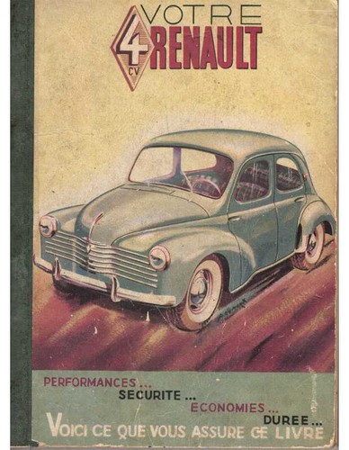 Votre 4cv renault - renault,