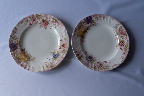 Lot assiettes anciennes - 2,