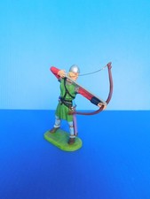 ELASTOLIN / LE MOYEN AGE    TRES BEAU   CHEVALIER AU COMBAT