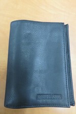 Porte feuille cuir noir,  ARTHUR & ASTON.