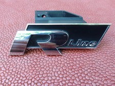 VW GOLF 7 "R-Line" Logo Avant/Front Grille Badge/Schriftzug/Scritta 5G0853957M