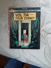 Tintin : Vol 714 pour Sydney B37 1968 avec 15 langues d'édition
