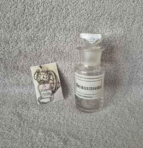 Ancien petit flacon verre - en,