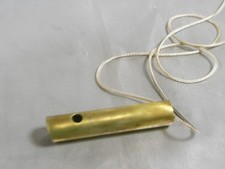 🇫🇷 CHASSE VENERIE APPEAU SIFFLET DE CHASSEUR EN LAITON APPELANT OISEAU CANARD