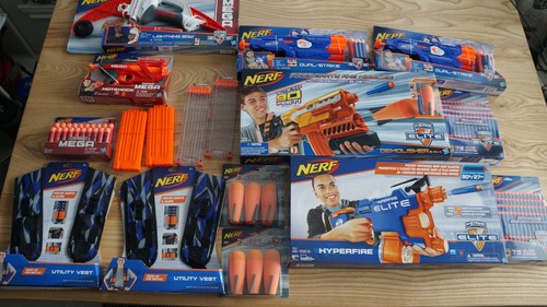 Nerf lot items - of,