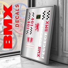 Stickers repro BMX Vintage