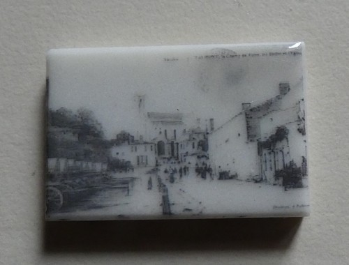 Feve carte postale talmont - postale,