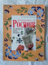 Livre Loisirs créatifs "apprendre le pochoir, techniques, idées, projets"...