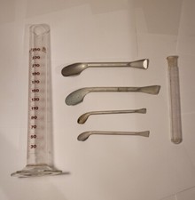 LOT KIT CHIMIE CUILLERE DE