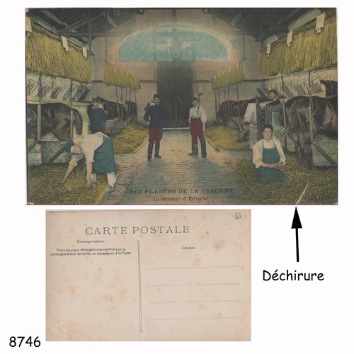 8746 cpa carte postale - cpa,