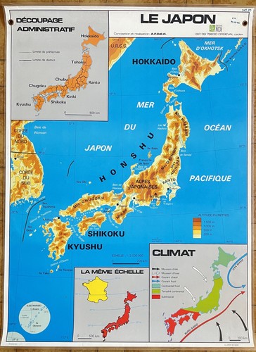 Ancienne carte scolaire - 🌏,
