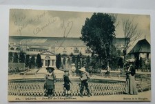 cpa 21 dijon jardin de l,arquebuse