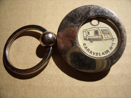 Porte clé ancien - clé, caravane