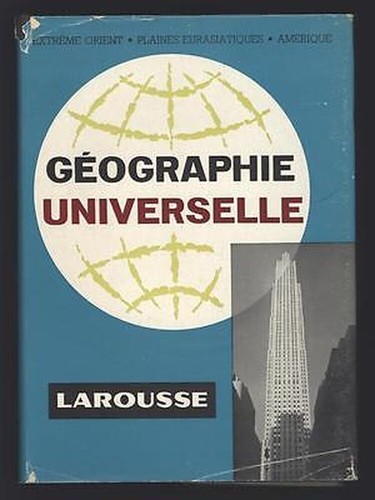 Geographie universelle - geographie,