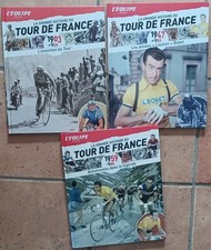 Cyclisme L'EQUIPE Lot 3 Livres La Grande Histoire du Tour de France 1903 à 1960
