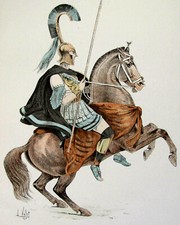 GRÈCE ANTIQUE : HOPLITE à