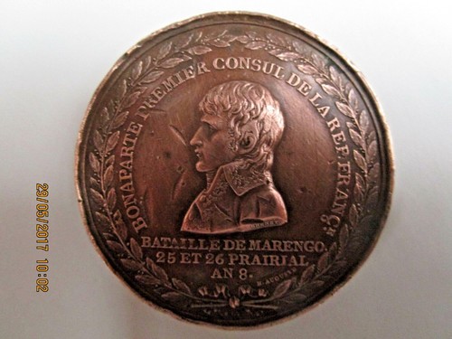 Medaille bronze napoleon - en,