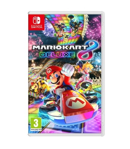 Videogioco mario kart - mario, deluxe