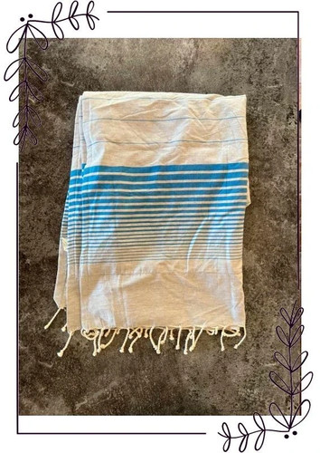 Serviette plage fouta gris - plage,