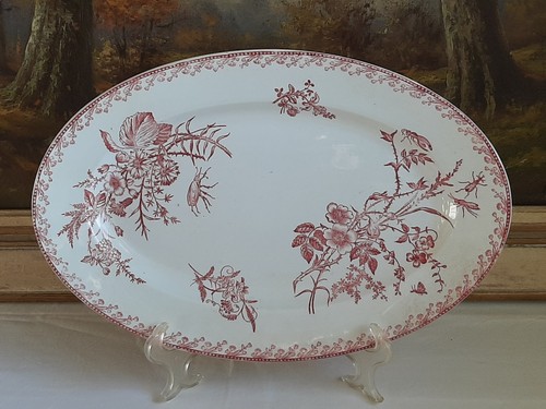 Plat pexonne fleurs - plat, de