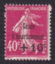 France-Au profit de la Caisse d'Amortissement -Yvert N°266 Neuf*