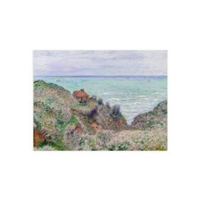Impression Sur Toile Ou Papier Affiche Ou Cadre Claude Monet Cabine Du Douanier