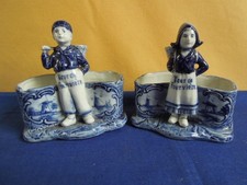 Ancien Couple en Faïence de DELFT