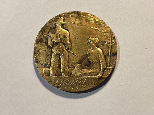Médaille bronze scène - bronze,