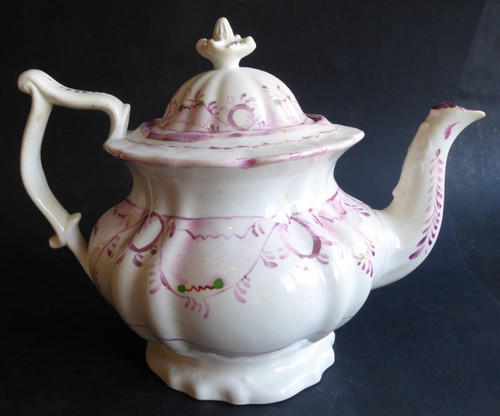 Théière faïence anglaise - théière,