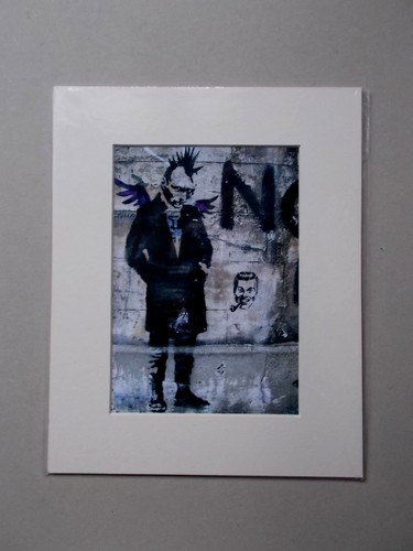 Banksy angel punk - banksy, "