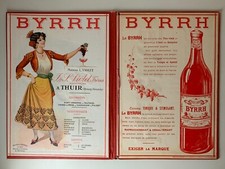 ANCIEN PORTE MENU BYRRH - VIN