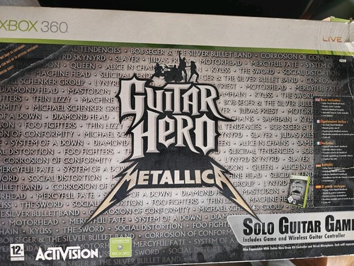 Guitar hero metallica - metallica, +